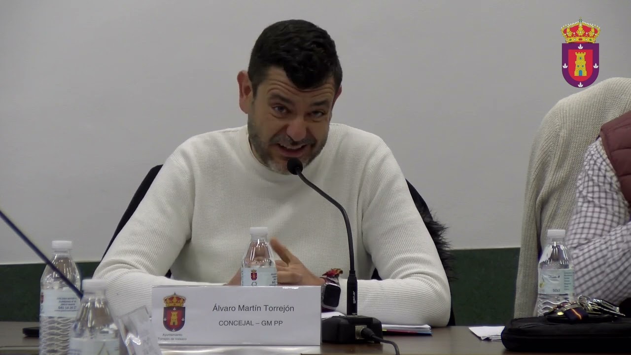 Pleno Municipal Torrejón de Velasco 30 de enero del 2025