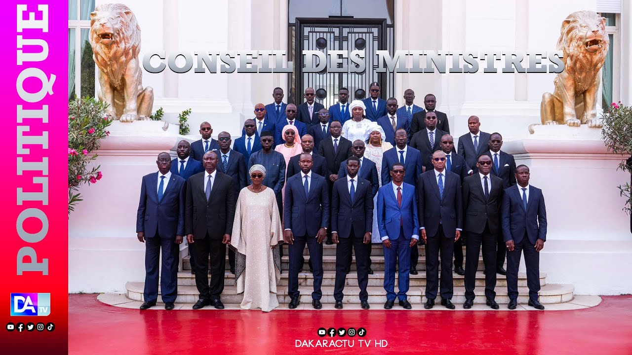 Communique du conseil des ministres du Mercredi 08 Mai 2024