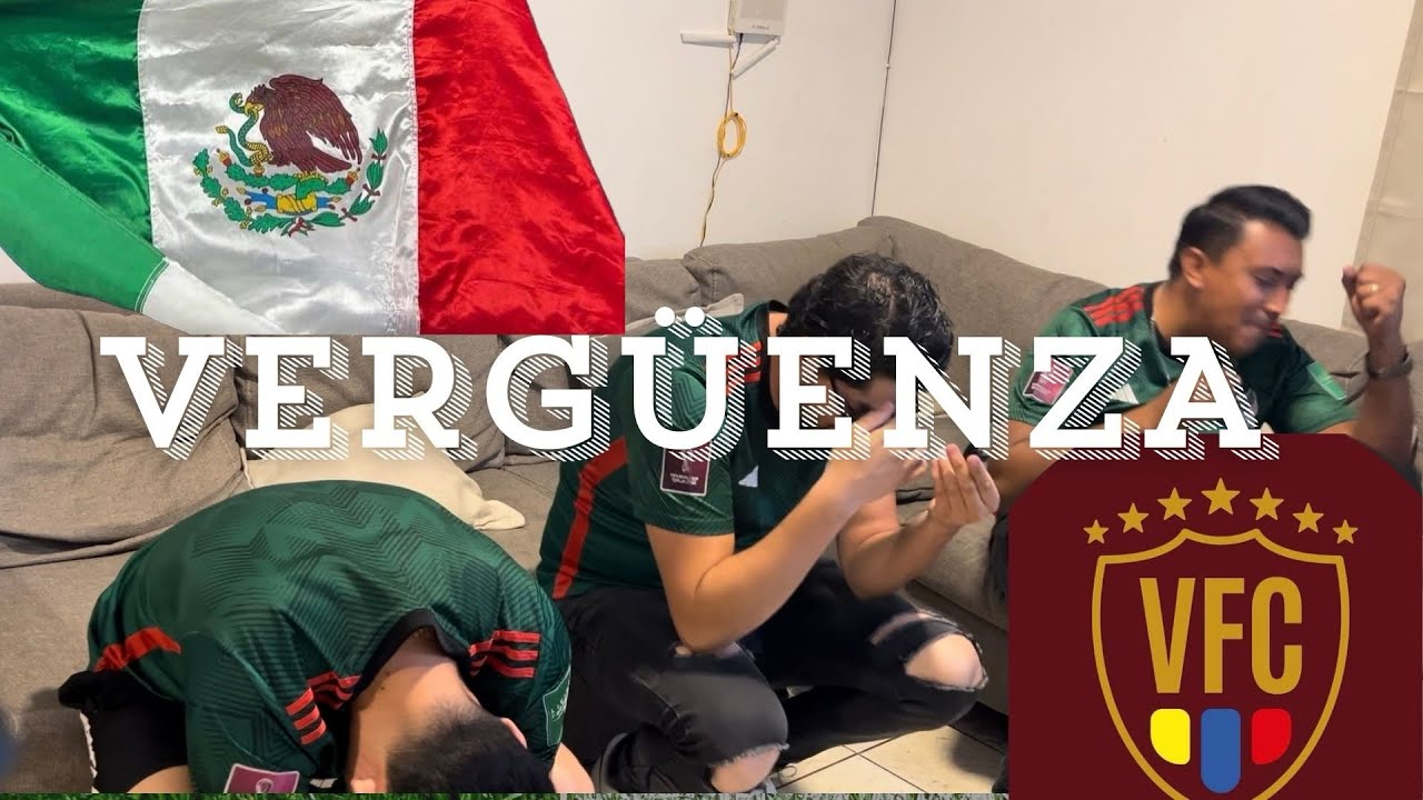 Venezuela 1-0 Mexico 🇻🇪🇲🇽 // Humillados 😩// Video reacción 🔥