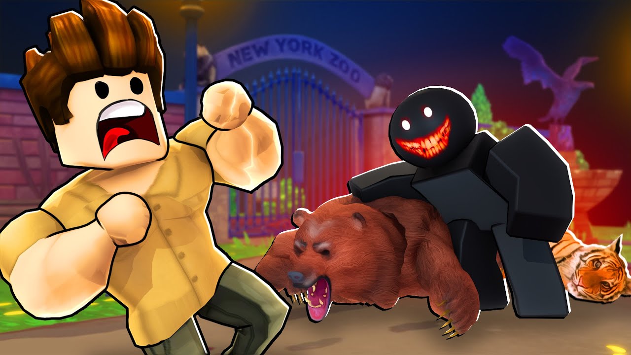 Pekerja Zoo Dipecat Disebabkan Lembaga Hitam Makan Semua Binatang Dalam Zoo!!! (Roblox Malaysia)