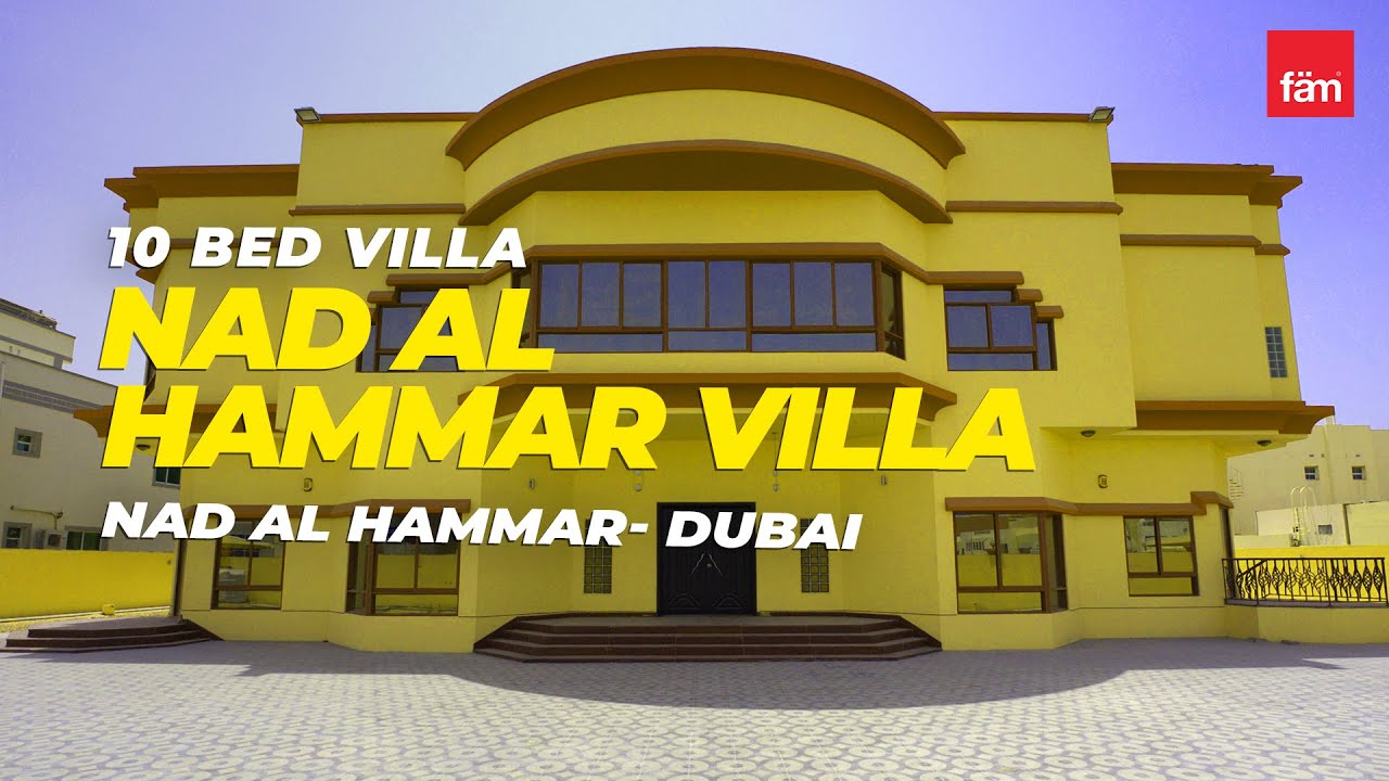 Luxurious 10 Bed Villa in Nad Al Hammar Villas - Dubai