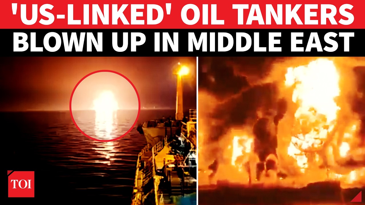 HUGE ESCALATION: Iranian Naval Drones BLOW UP Two 'U.S.-Linked' Oil Tankers Near Iraq