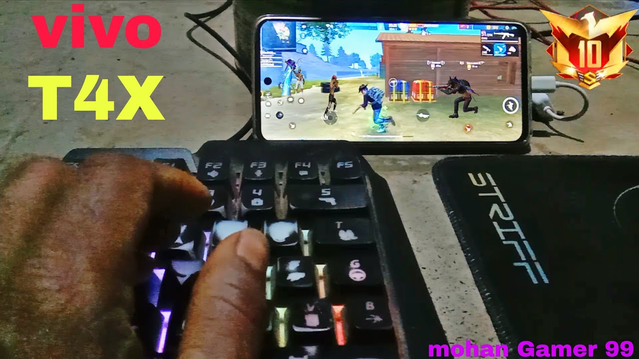 Vivo T4x keyword mouse game play video,, mohan Gamer 99