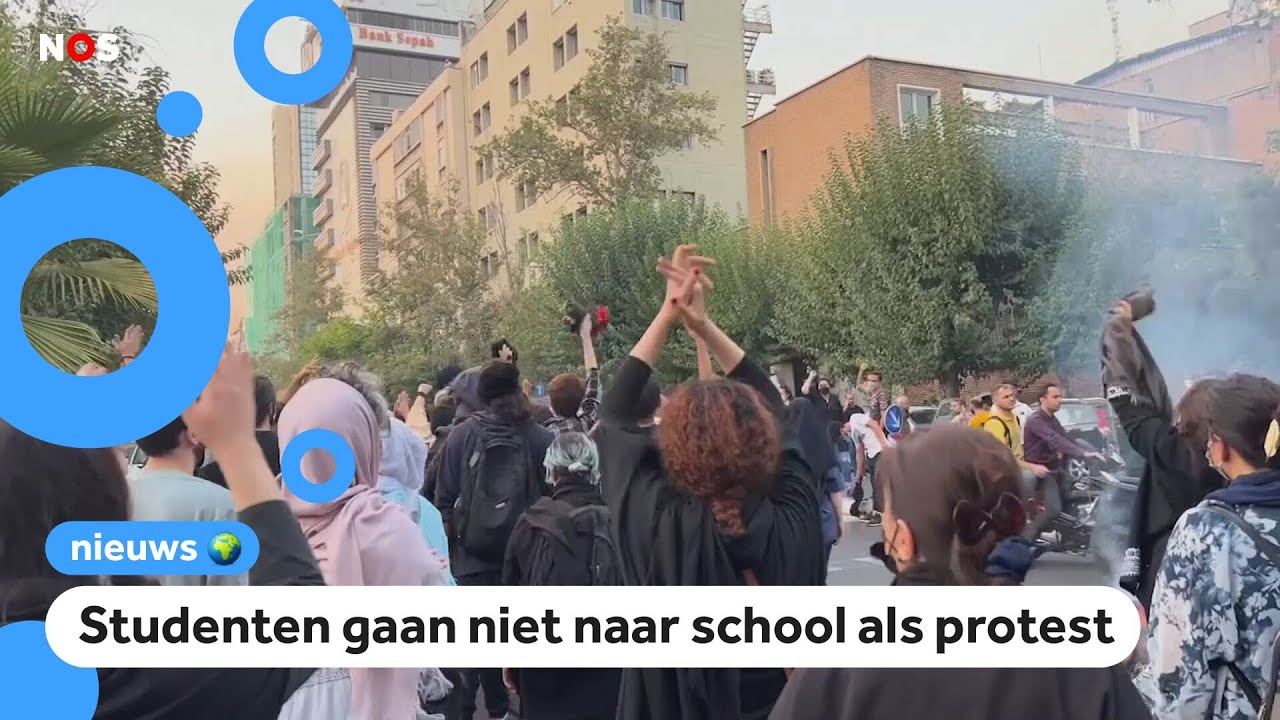 Nog steeds elke dag protesten in Iran
