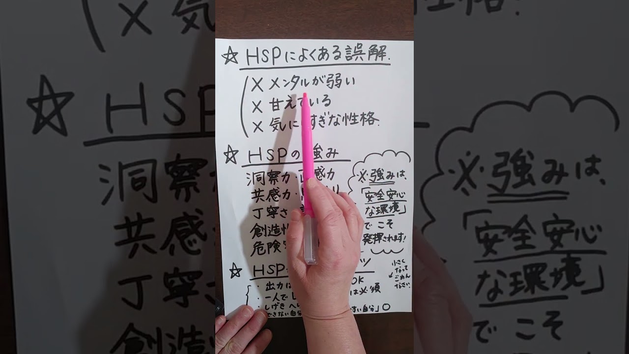 HSPさんの特性について