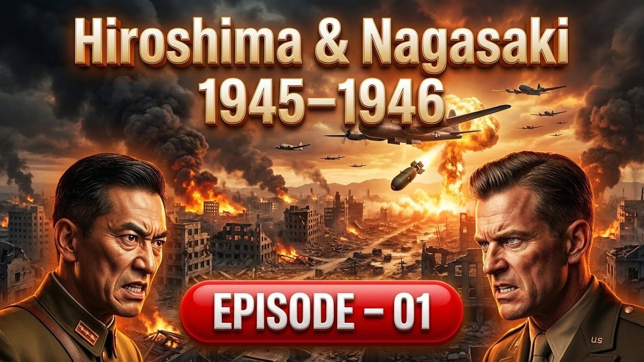 Хиросима и Нагасаки, 1945 год | День, когда ядерная война изменила человечество (Эпизод -01) | Ис...