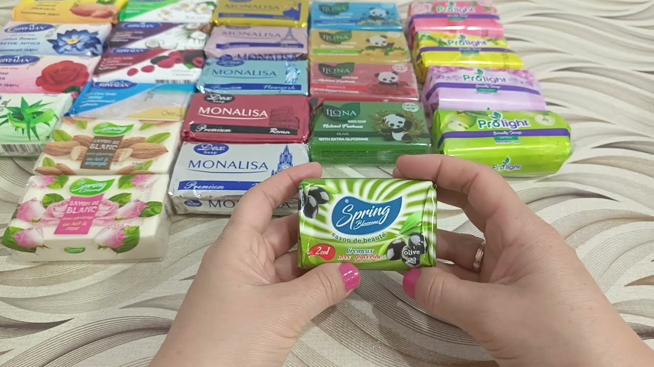 Перебираю коллекцию  мыла🏵️ Турция 🏵️ 3 часть