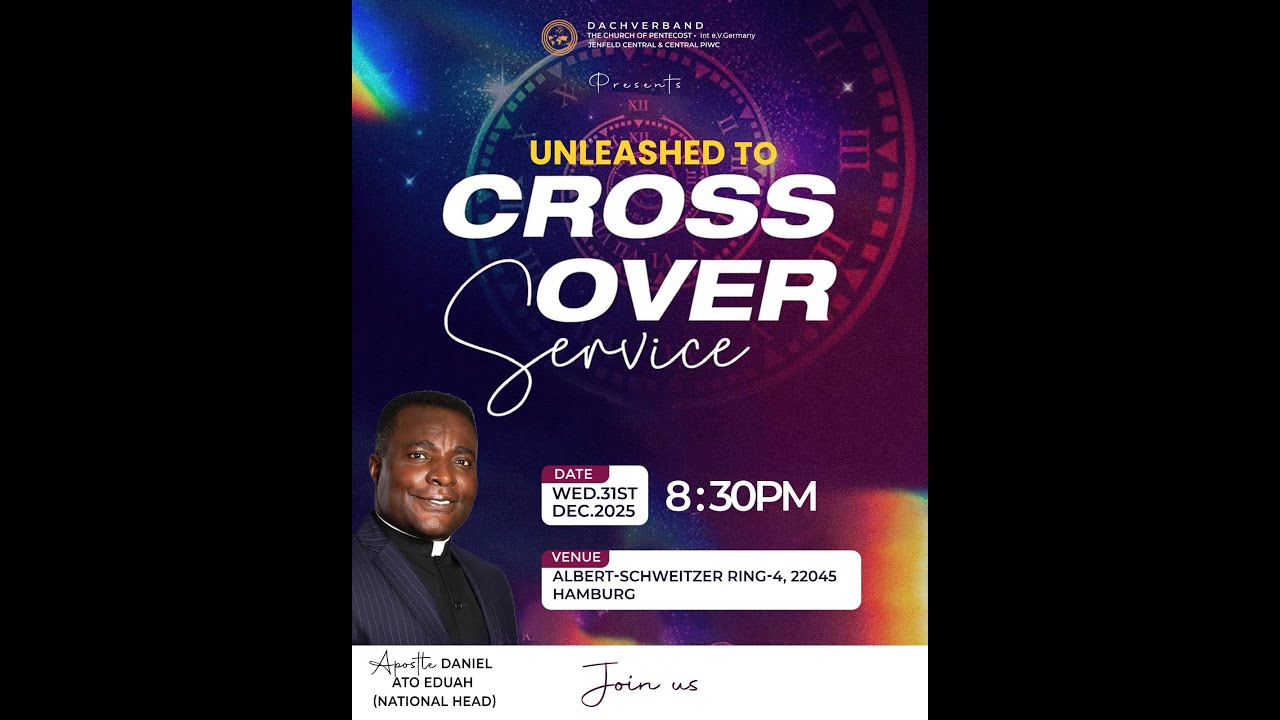 COP Hamburg Jenfeld District | Cross Over Service | 31st December 2025
