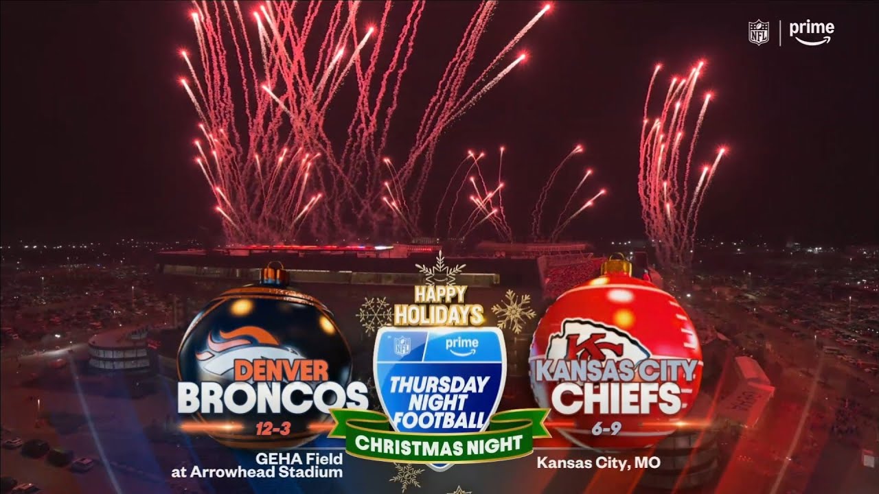 Thursday Night Football on Prime intro | DEN@KC | 12/25/2025