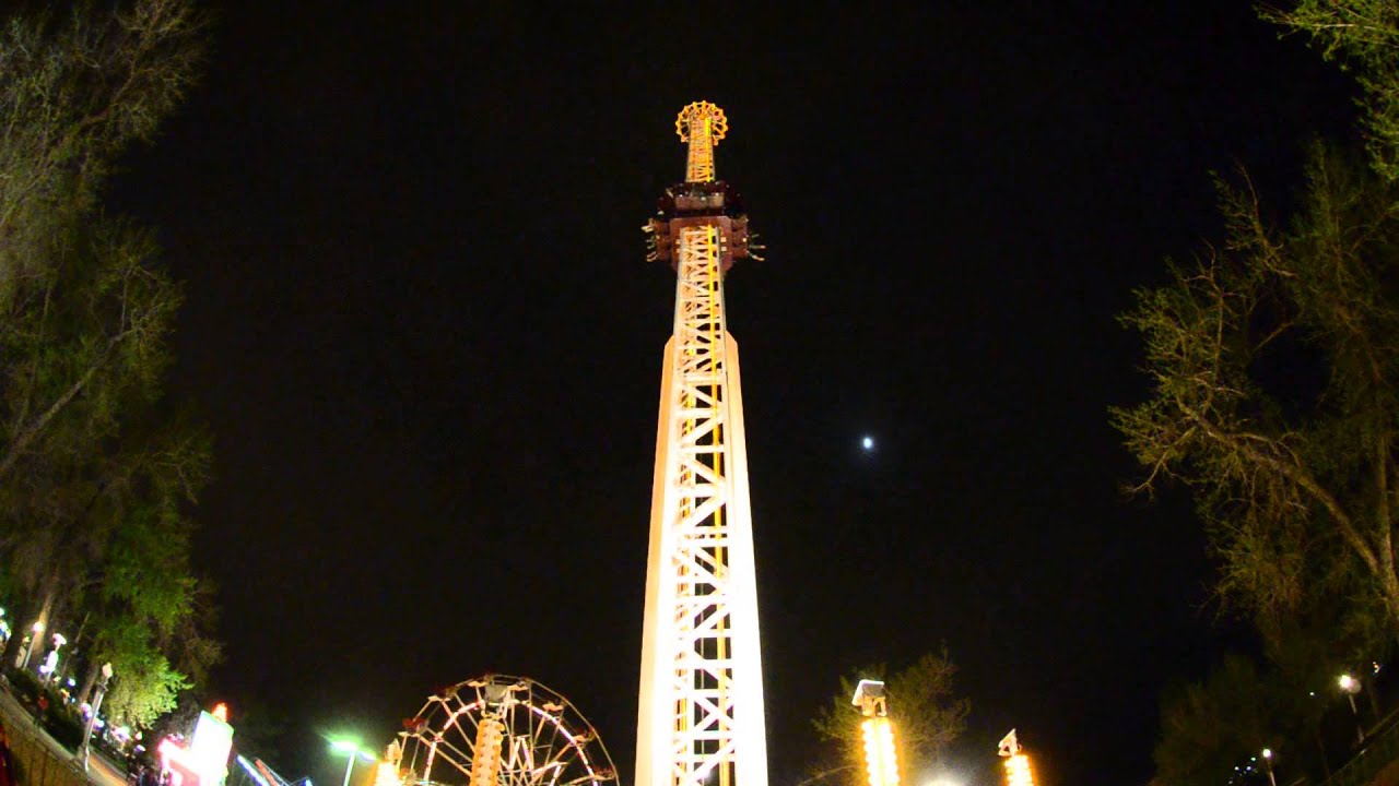The Zoom Anti Gravity drop Ride at Lakeside Amusement Park
