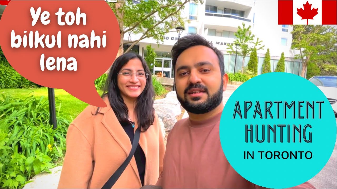 Ep 2 - APARTMENT HUNTING in Toronto with rent/prices | Hindi VLOG | Ye bilkul pasand nahi aaya