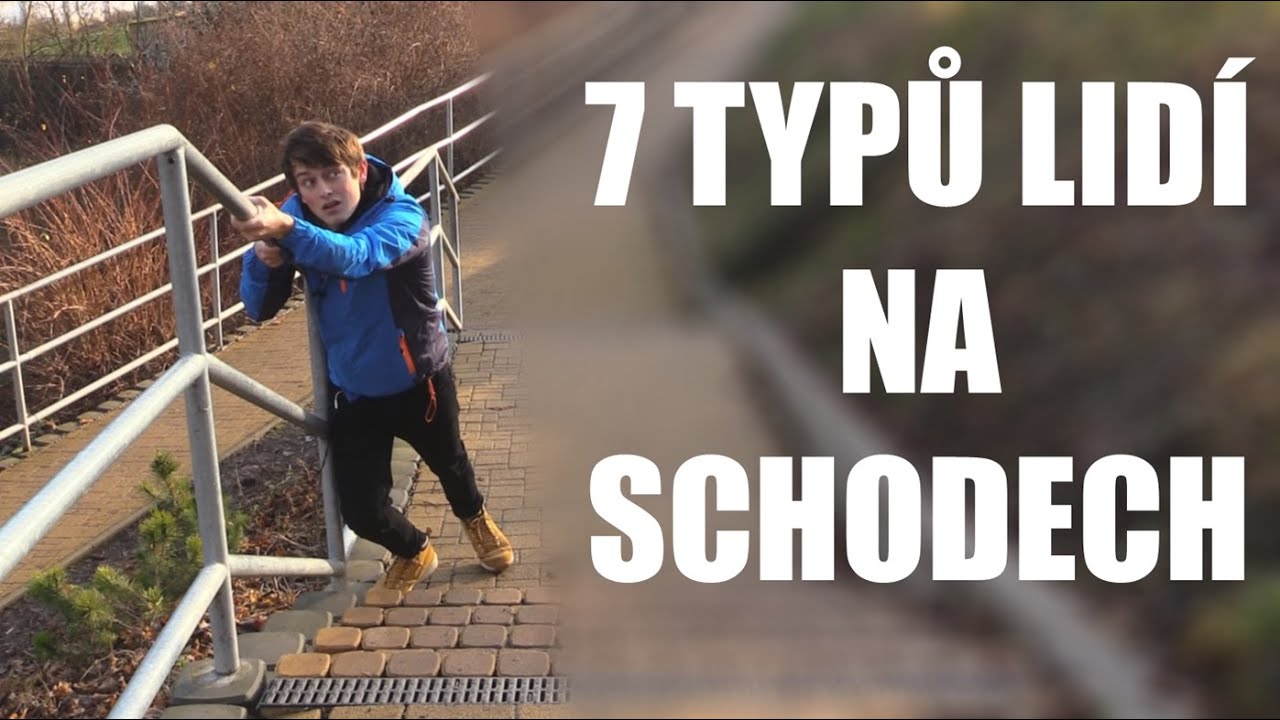 7 TYPŮ LIDÍ NA SCHODECH! | Tommy
