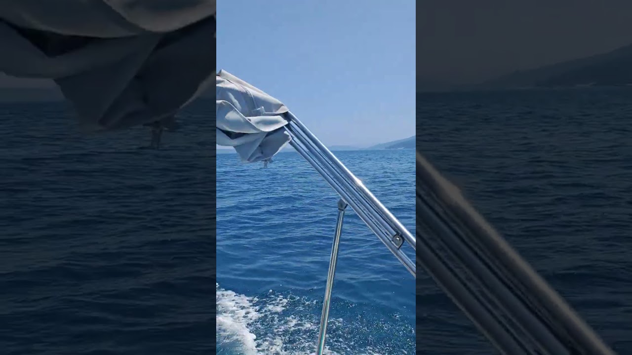 DALGALI DENİZDE WOWİN YACHT 4.85 RUNNER İ&Ccedil;İN SERPİNTİ VE DALGA TEST VİDEOSU