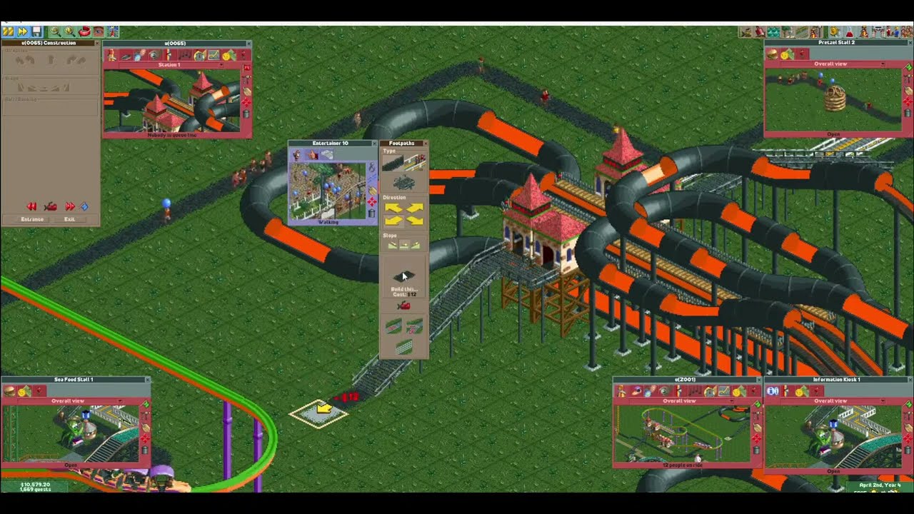 🎢🔥 RollerCoaster Tycoon 2 LIVE | Can This Park Survive?!