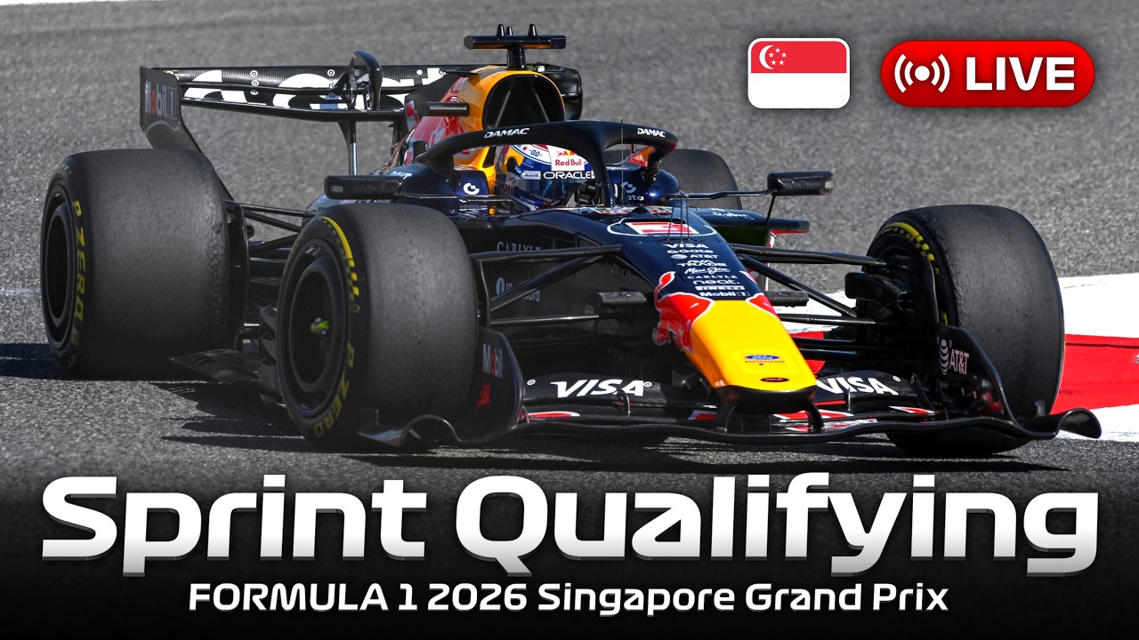 [LIVE] FORMULA 1 Singapore Grand Prix 2026 &ndash; SPRINT QUALIFYING Watchalong | Live Timing