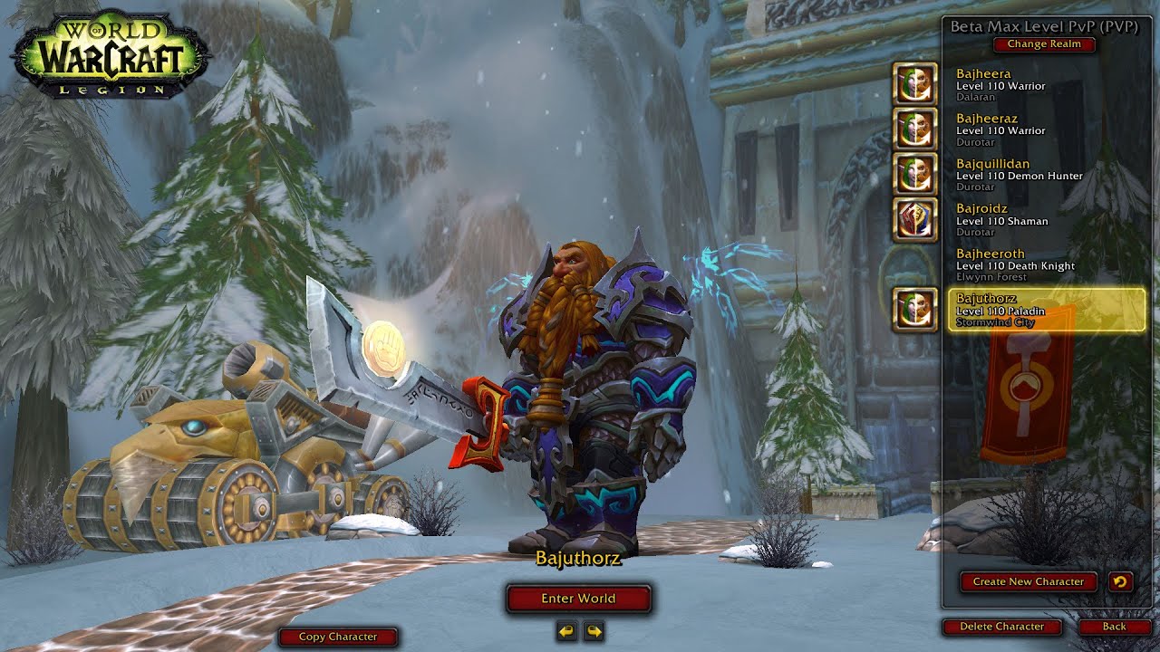 WoW: Legion (Beta) - MOST OP RET PALLY TALENT: 