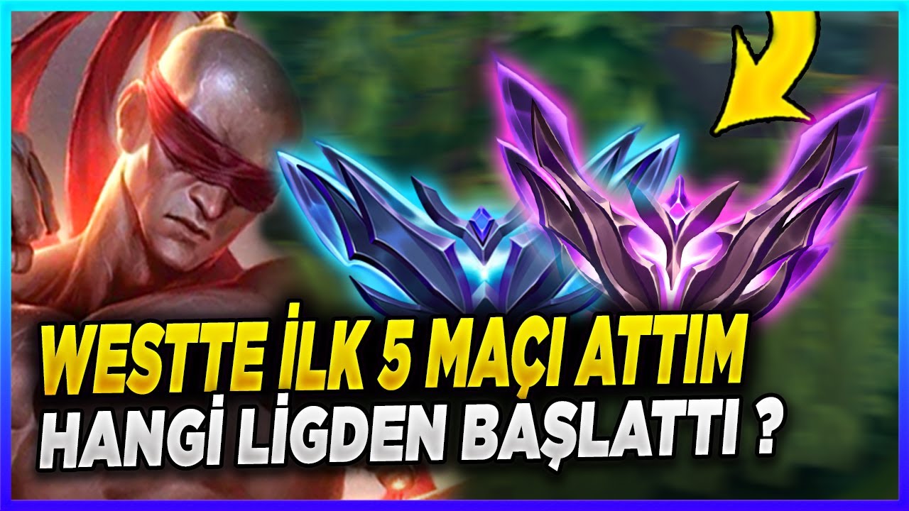 WESTTE İLK 5 DERECELİ MAÇI ATTIM ! HANGİ LİGDEN BAŞLATTI ??