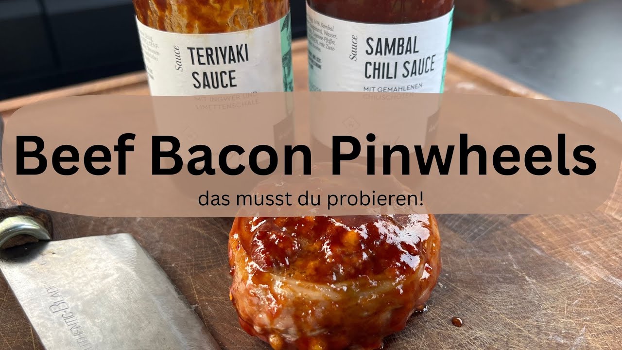 Beef Bacon Pinwheels – Rinderhack im Baconmantel vom Grill #olesbbq 
