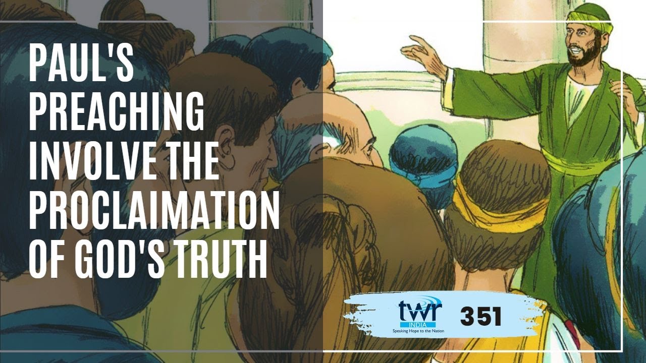 #TTB Acts 18 :23 - 19 : 1 - 22 (#0351) TWR India  English [Bible Study]