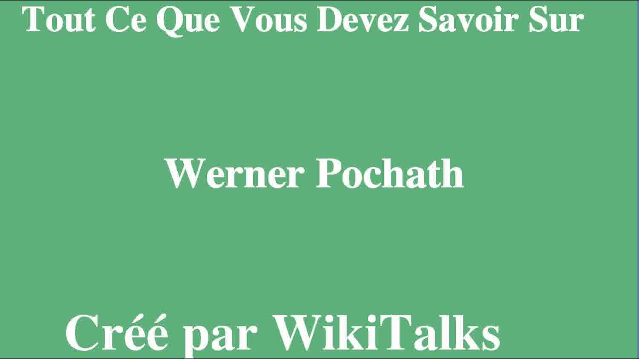 Werner Pochath