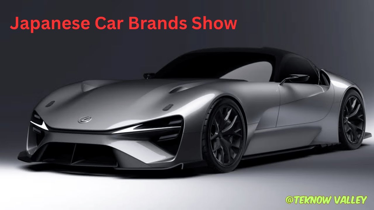 🌍 Japanese Car Brands Show | Famous Car Makers from Japan🚗