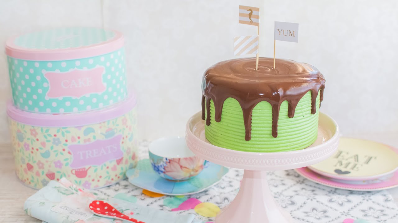 Layer Cake de chocolate y menta - Receta - María Lunarillos | tienda & blog