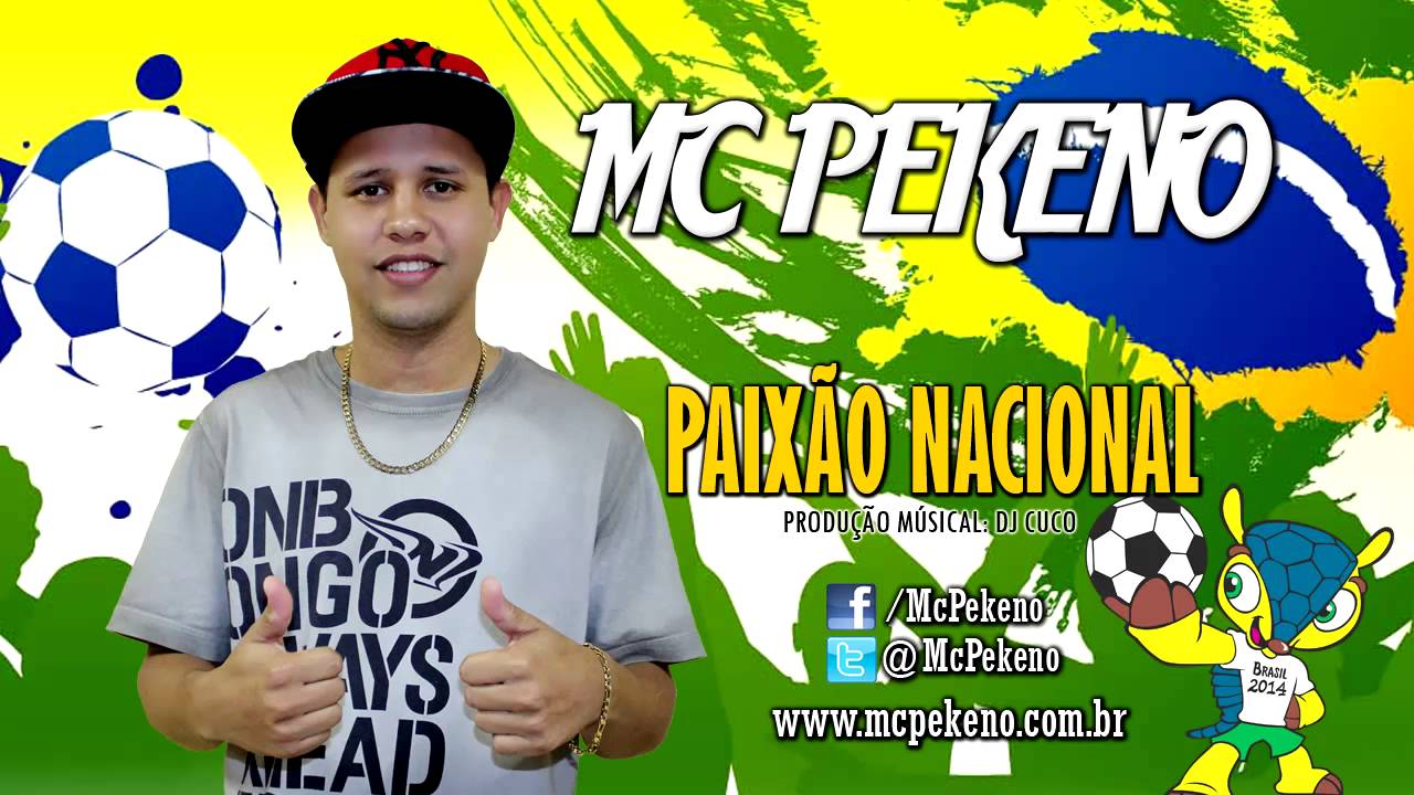Mc Pekeno - Paixão Nacional (Copa do Mundo 2014 - Lançamento Top Funk 2014 - Oficial)
