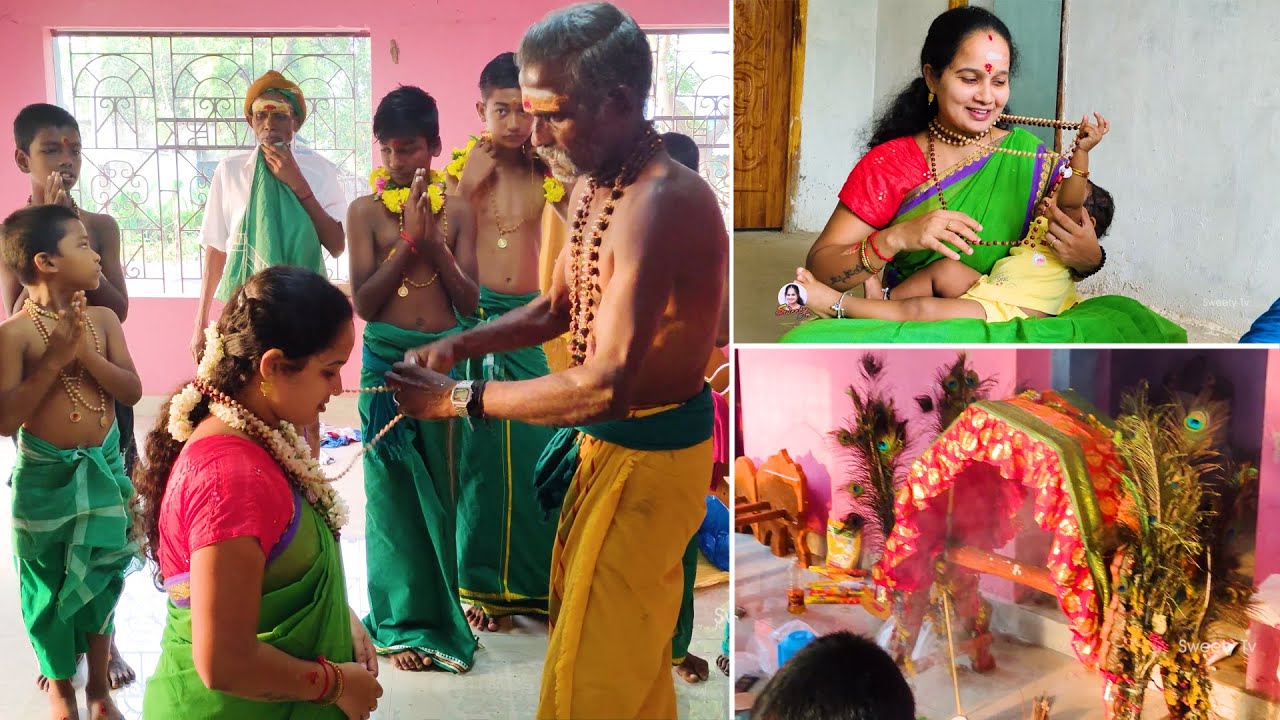 🪷மாலை போட்டாச்சு...🥰 தங்க 👶பாப்பாவுக்காக காவடி தூக்கப்போறேன் | Always Happy🤩 | Sweety Tv