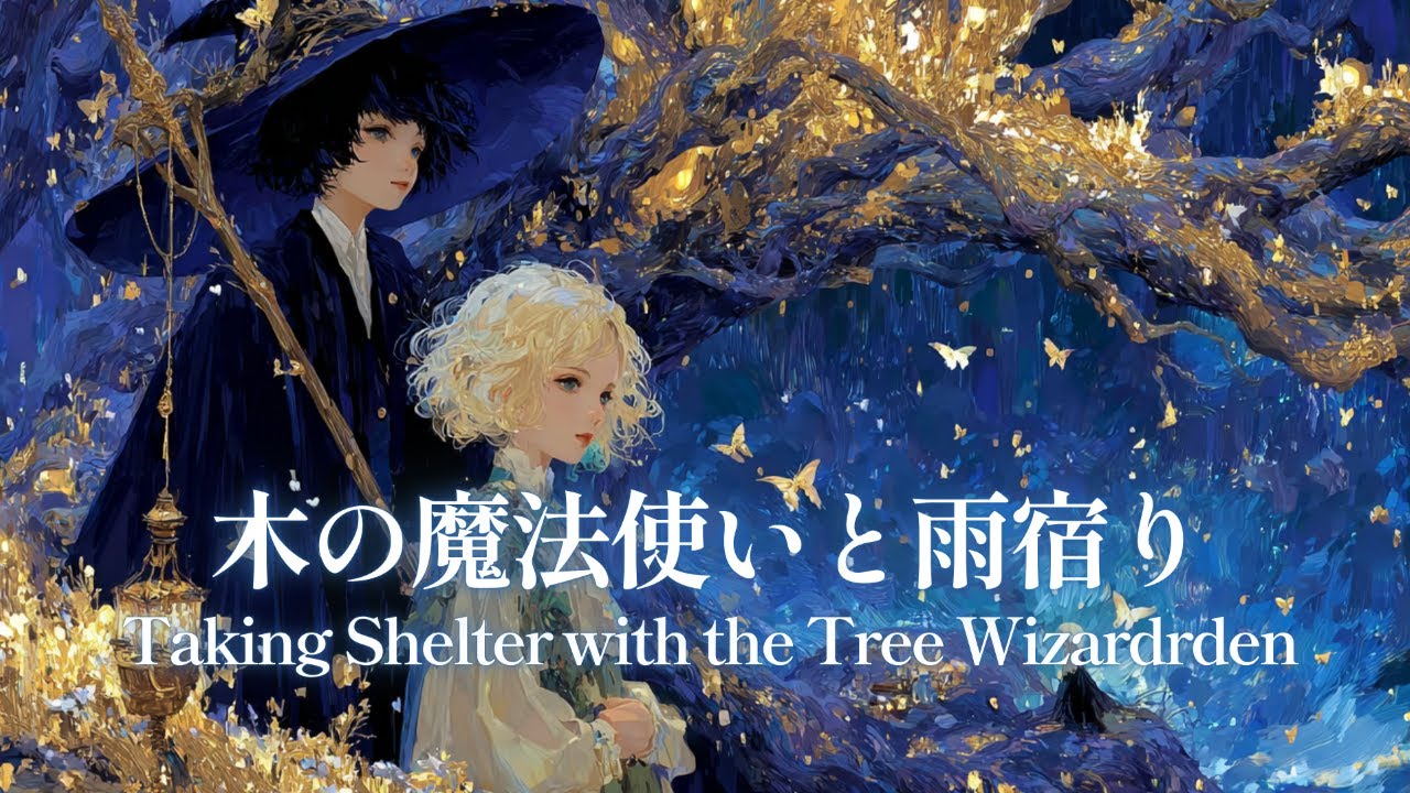 【異世界ケルト音楽】木の魔法使いと雨宿り - No.4Custos - Taking Shelter with the Tree Wizardrden【作業用/幻想的/癒し/勉強用】