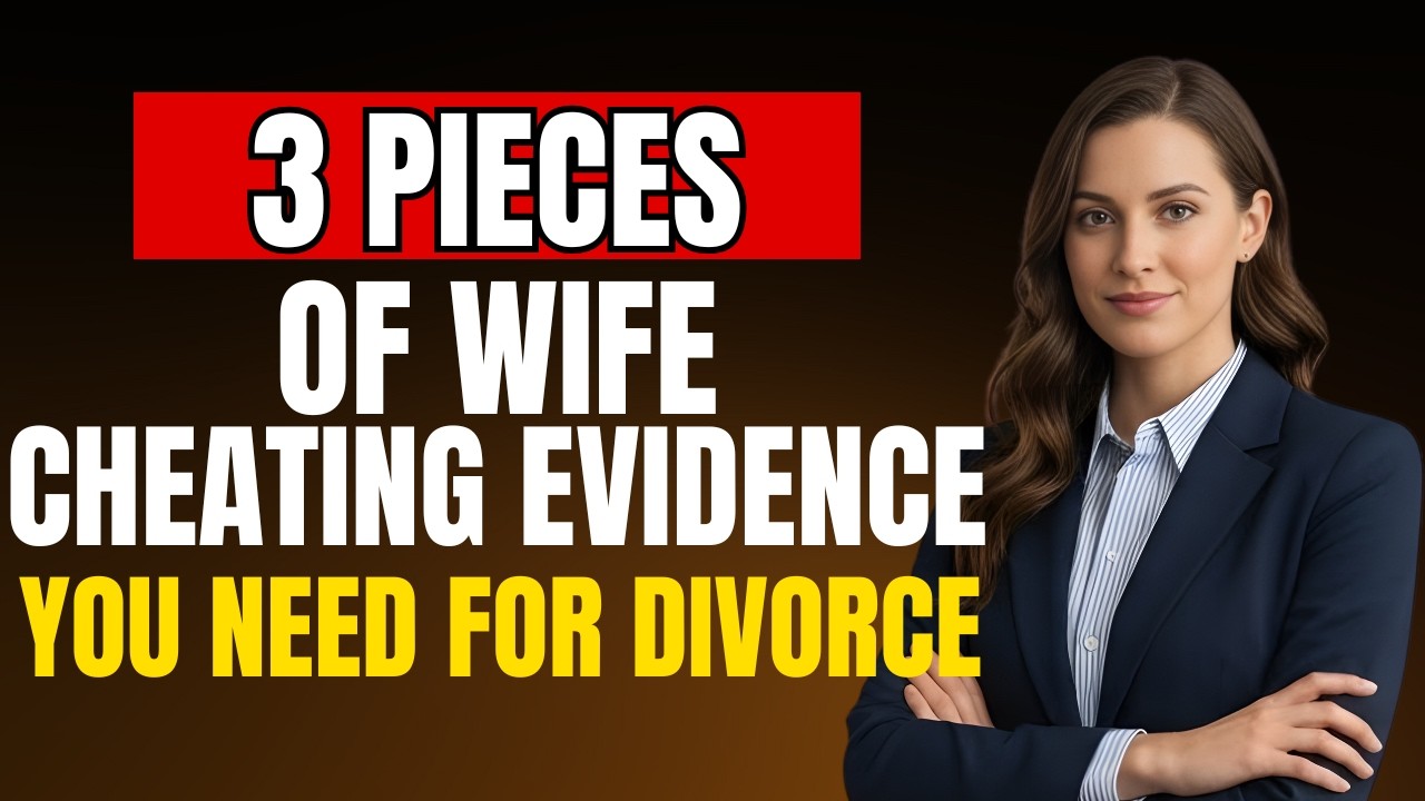 3 Pieces of Wife Cheating Evidence You Need for Divorce
