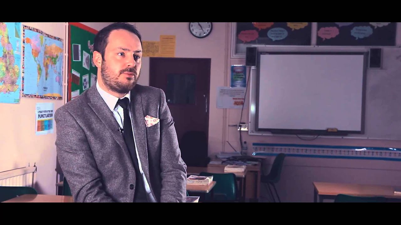 a teacher educating Yorkshire - Matthew Burton