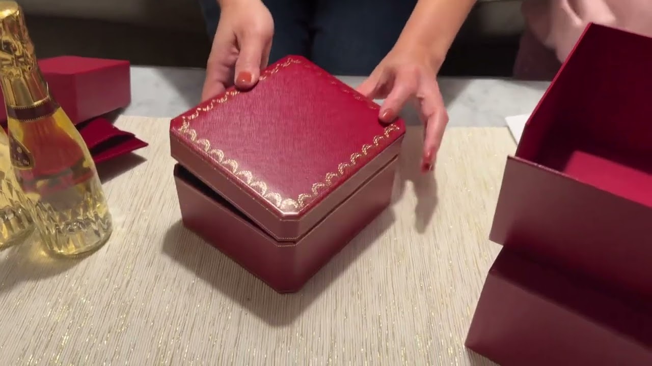 Unboxing my Cartier Baignoire Watch with me