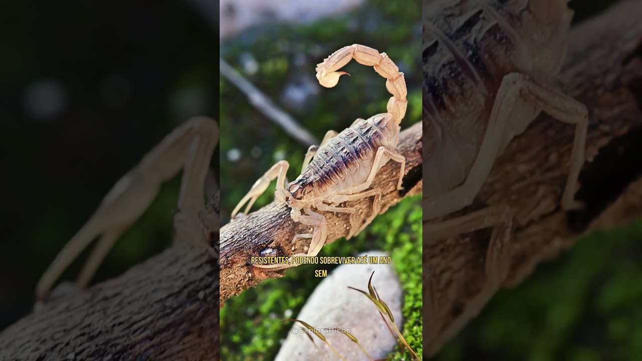 🦂 Lacrau: O Escorpi&atilde;o Que Brilha no Escuro! 😱✨ #curiosidades