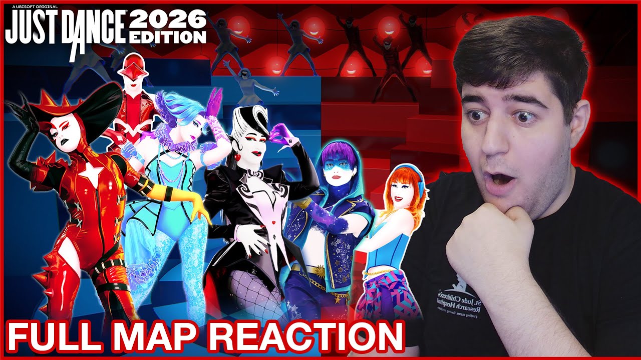 ЗОЛОТО ПЕРЕМЕЩАЕТСЯ!!! | Реакции на карту Just Dance 2026 №1 | Абракадабра, тревога, подсчёт звёз...