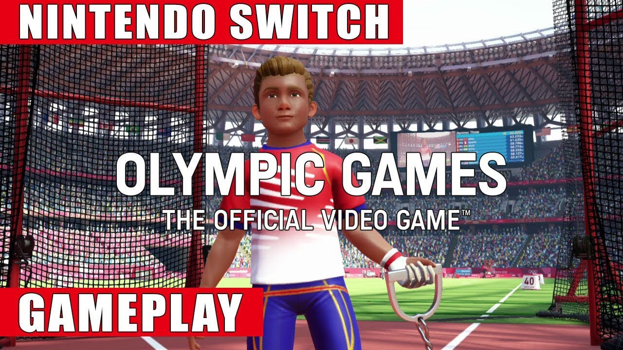 Olympic Games Tokyo 2020: The Official Video Game Nintendo Switch Gameplay