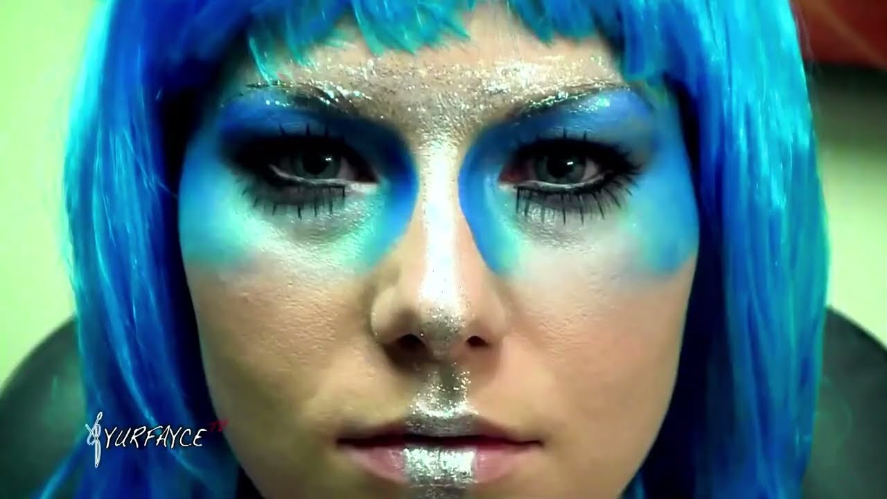 DAFT PUNK - "Pentatonix" (Blue Makeup Tutorial) (True 1080p 5.1 HD)