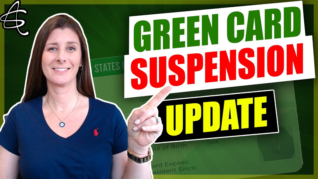 PRESIDENT TRUMP'S GREEN CARD SUSPENSION UPDATE!