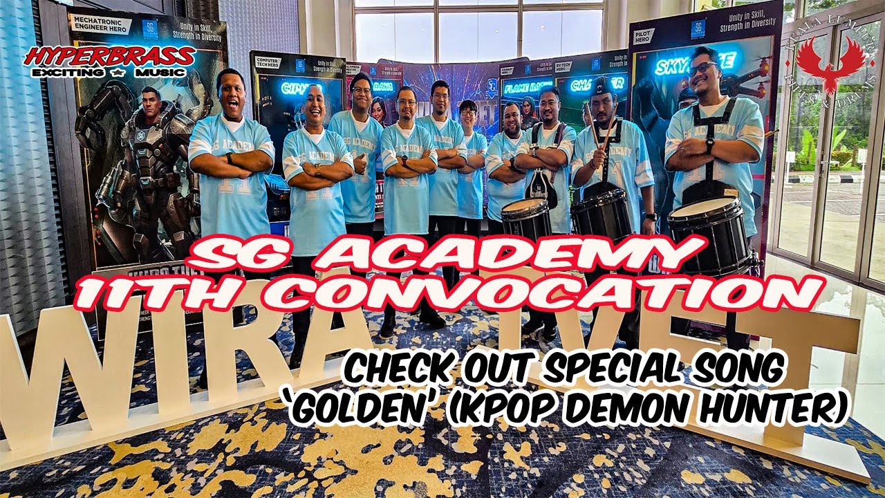 KLPD and HyperBrass performed for 11th SG Academy Convocation