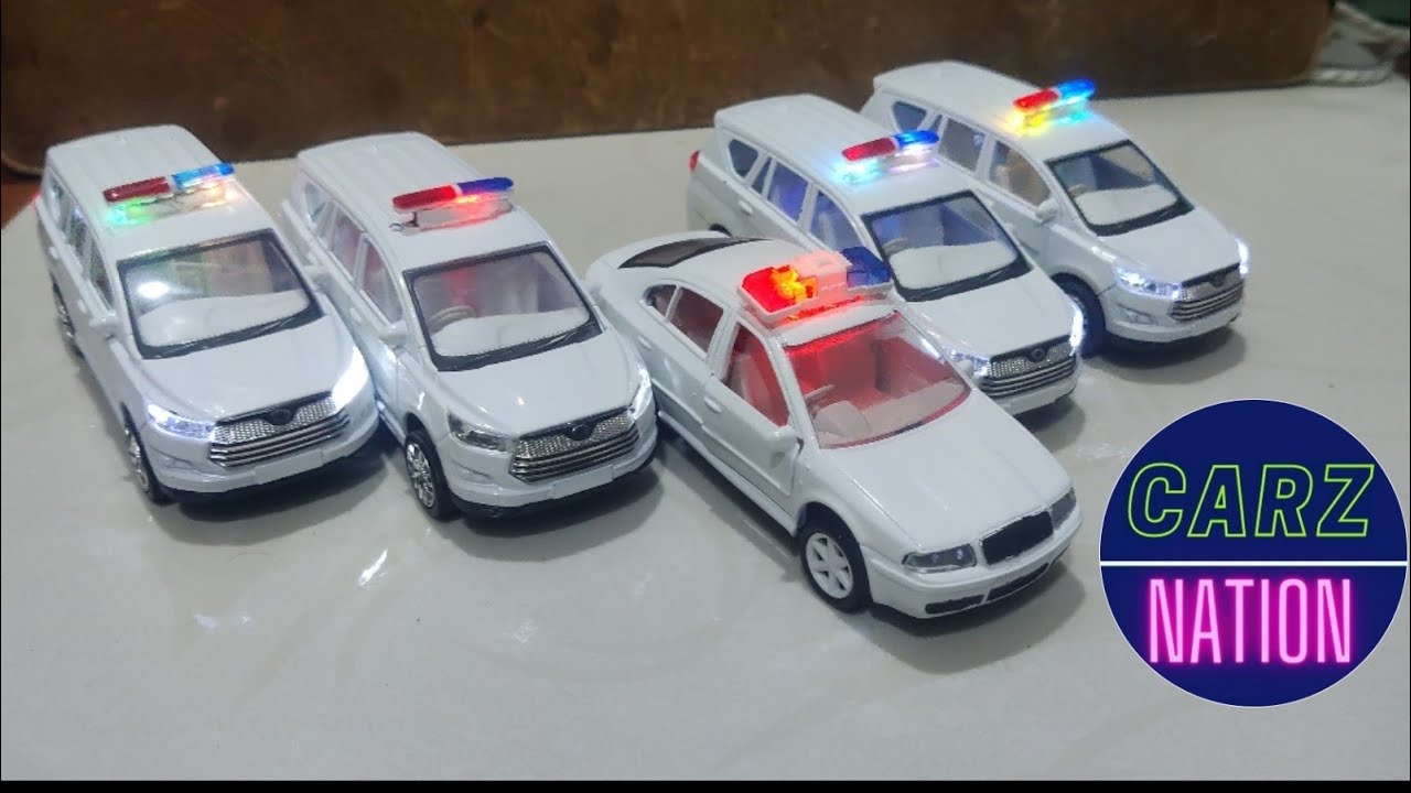 Centy toy cars installed with LED  siren and made as IAS, IPS cars