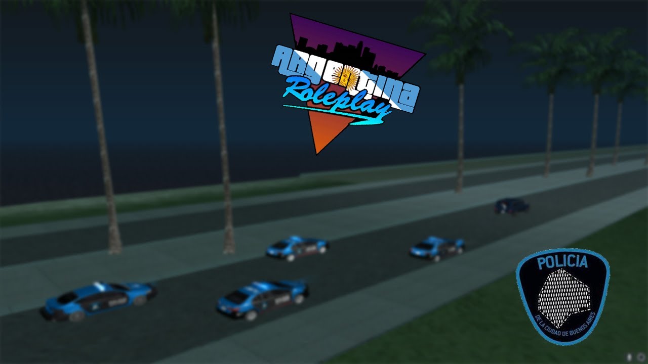Así es rolear de policia en Argentina Roleplay | MTA GTA San Andreas.