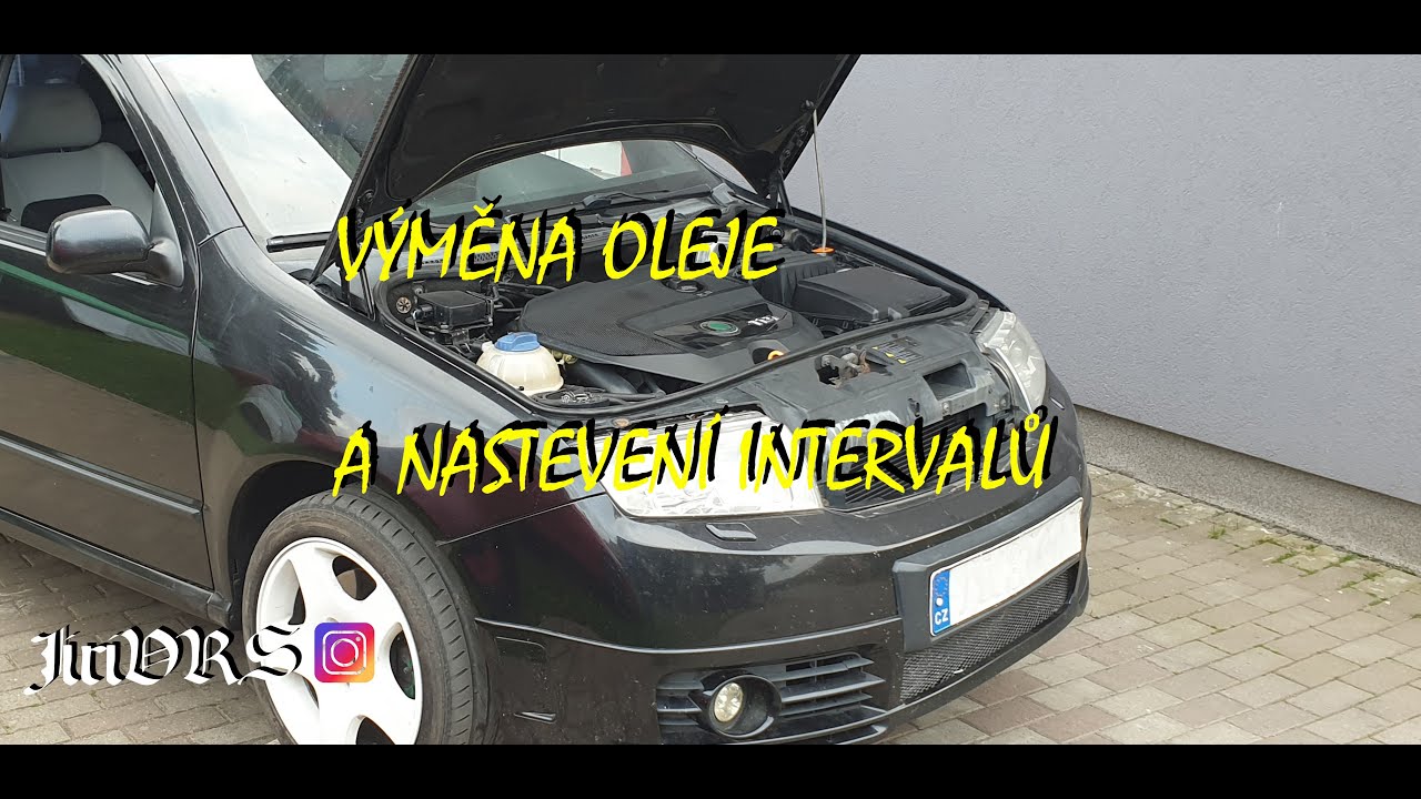 Fabie I - výměna oleje