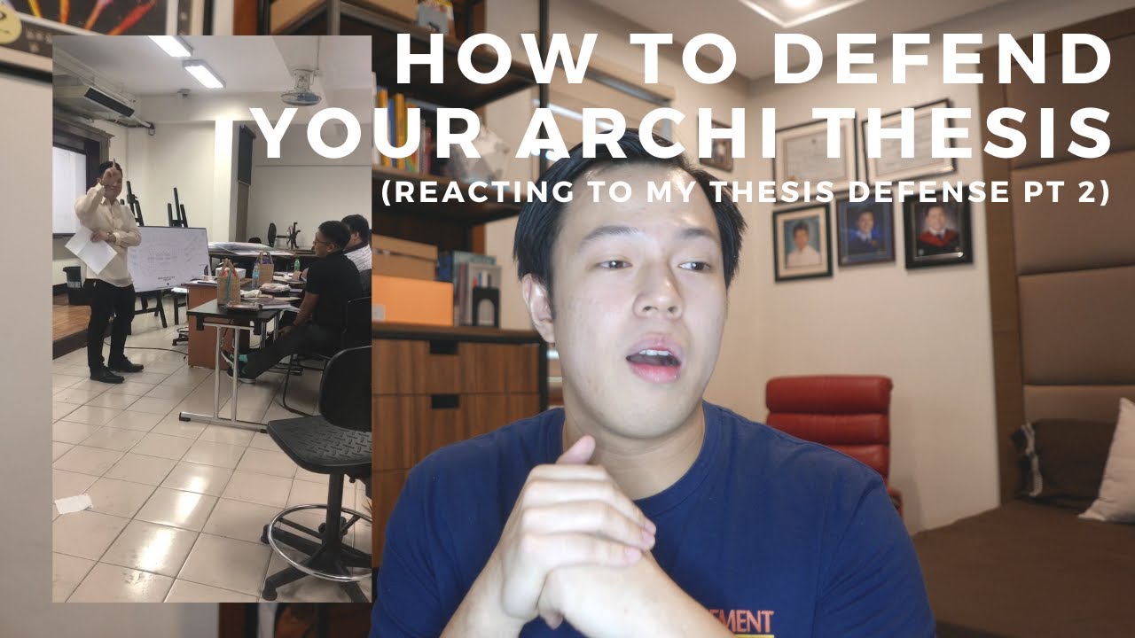 HOW TO DEFEND YOUR ARCHI THESIS | Reacting to my Thesis Defense Pt. 2