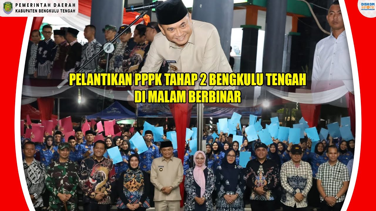 PELANTIKAN PPPK TAHAP 2 BENGKULU TENGAH DI MALAM BERBINAR