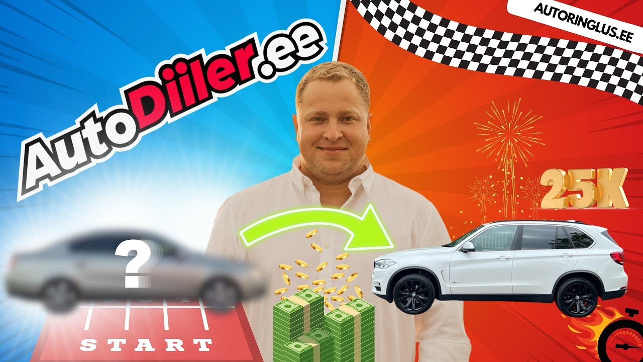 Autoringlus.ee väljakutse - 500€ eest F-seeria BMW X5 / OSA 1