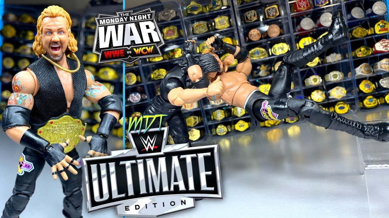 Обзор фигурки WWE ULTIMATE EDITION DDP MONDAY NIGHT WARS!