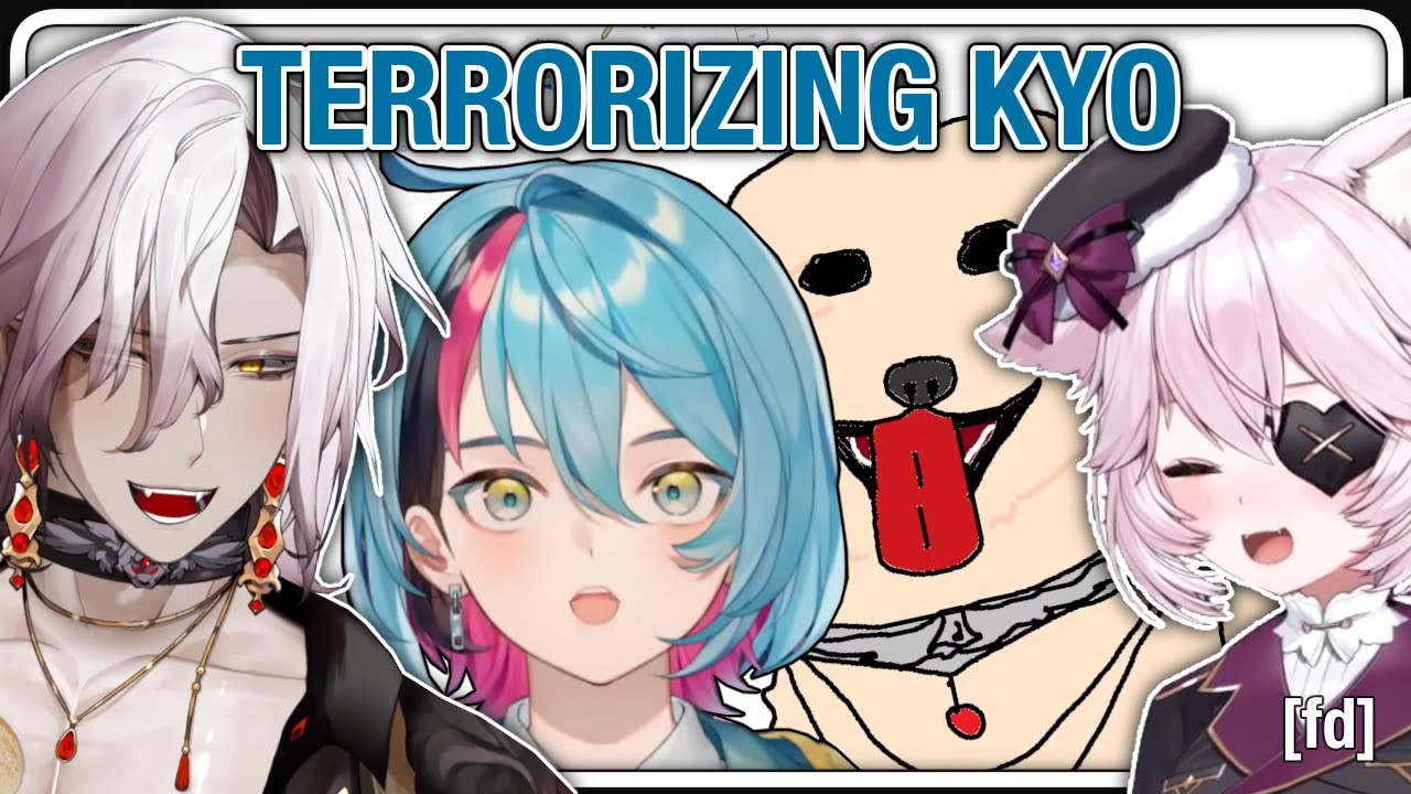 Aethel & Nyan Terrify A Nijisanji Member | ft. Kyo Kaneko