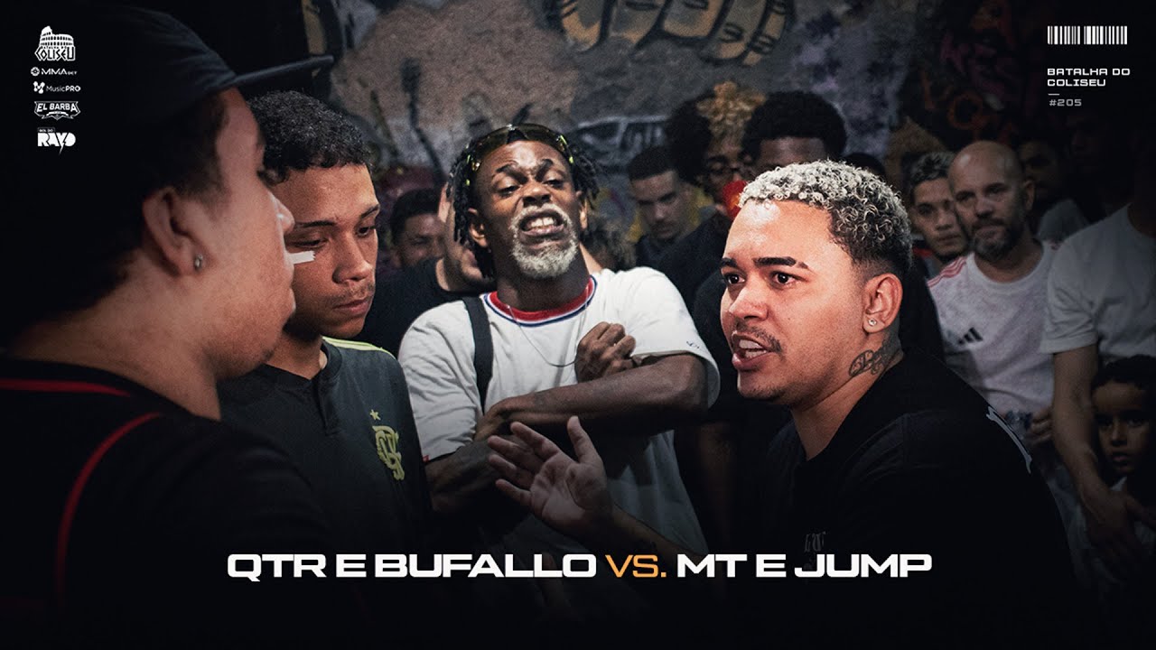 (A PUNCH DO ANO 🔥🔥) QTR E BUFALLO X MT E JUMP - SEMI FINAL - BATALHA DO COLISEU - EDIÇÃO #205