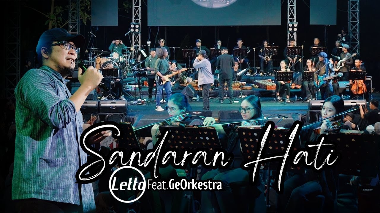SANDARAN HATI - LETTO FEAT. GEORKESTRA || LIVE GEOPARK NIGHT SPECTA 2025