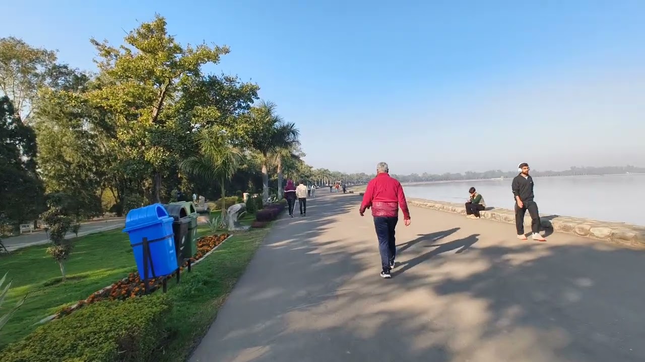  Sukhna Lake 4K | Morning Walk | 📍Chandigarh 