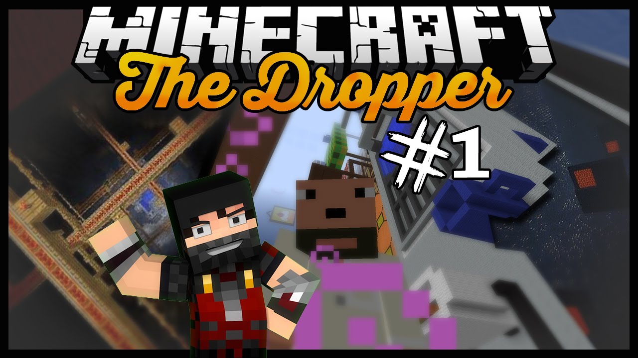 Minecraft The Dropper - ماينكرافت ماب الطيحه #1